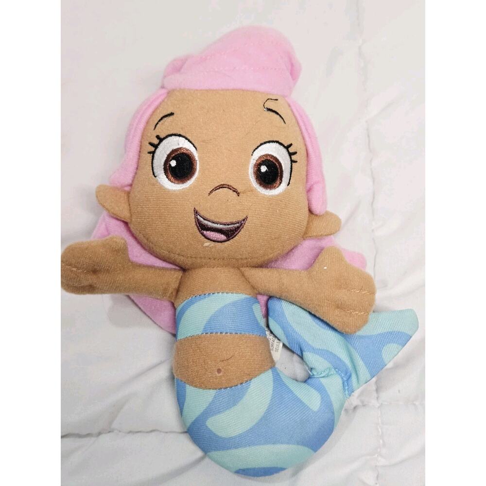 Bubble Guppies Nickelodeon Jr 8 inch Plush Molly 2012 Fisher Price Mermaid Girl